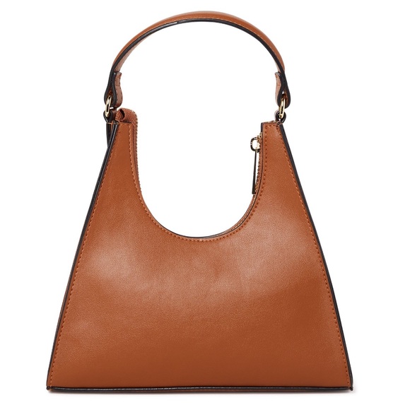 No Boundaries Women's Trapezoid Crossbody Handbag Cognac - Picture 2 of 5